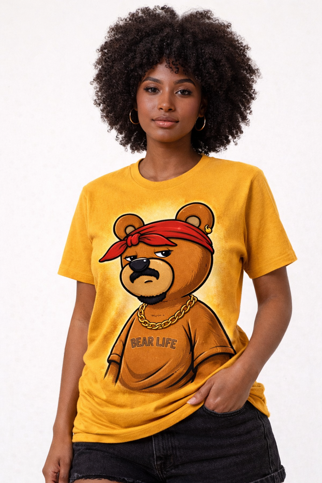 Bear life T-shirt—drop 001