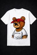 Bear life T-shirt white
