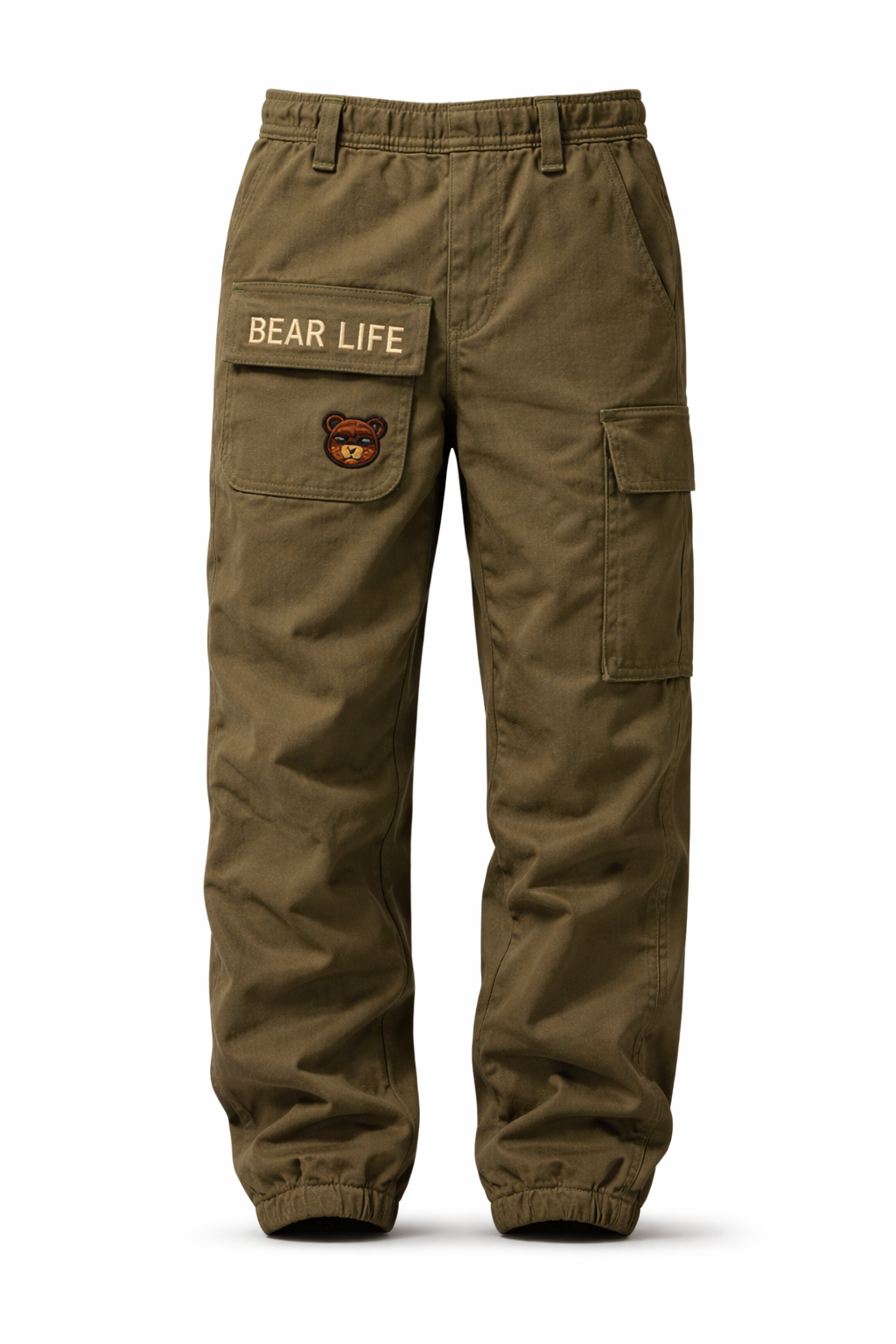 BEAR LIFE Utility Cargo Pants – Olive