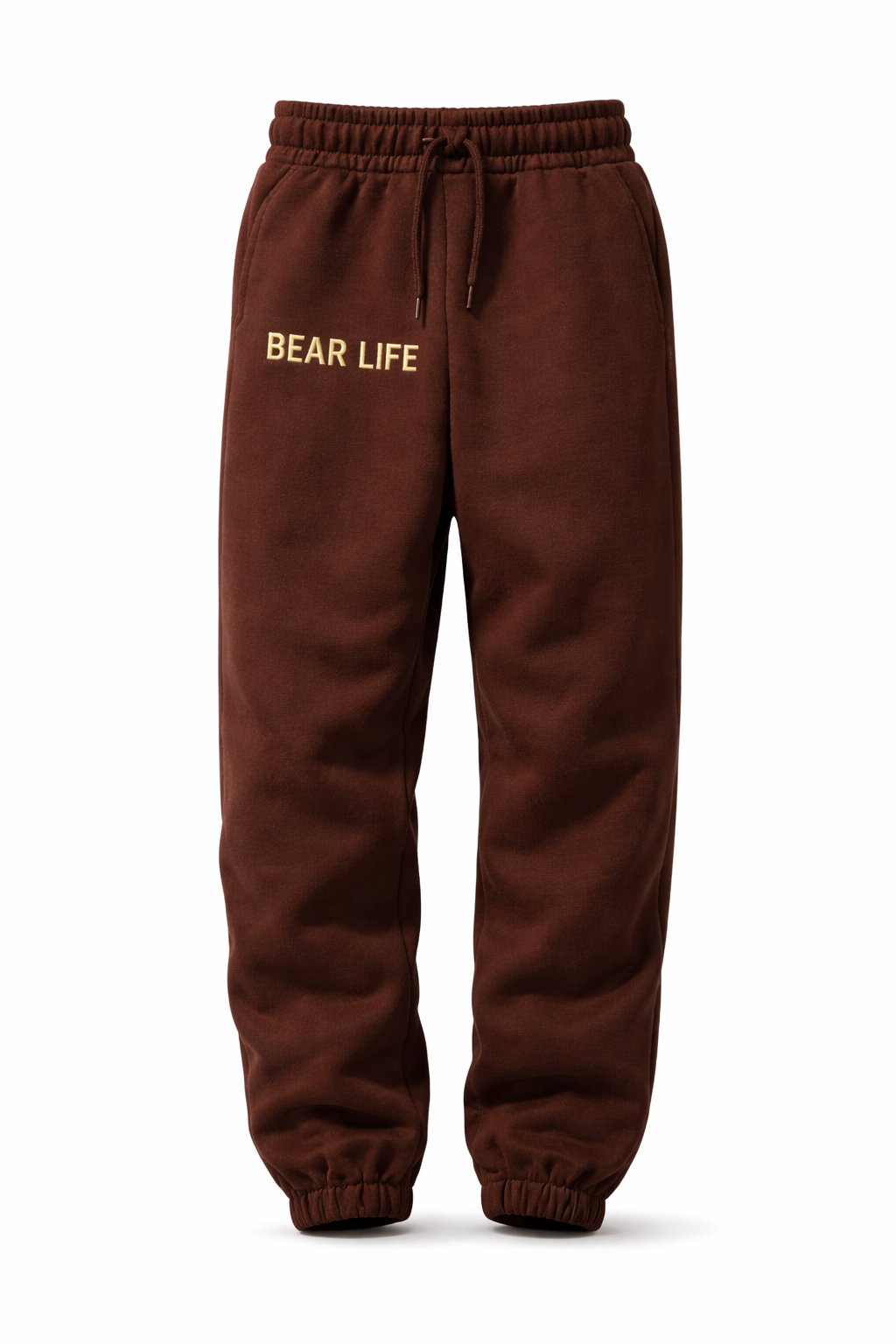 BEAR LIFE Essential Brown Sweatpants